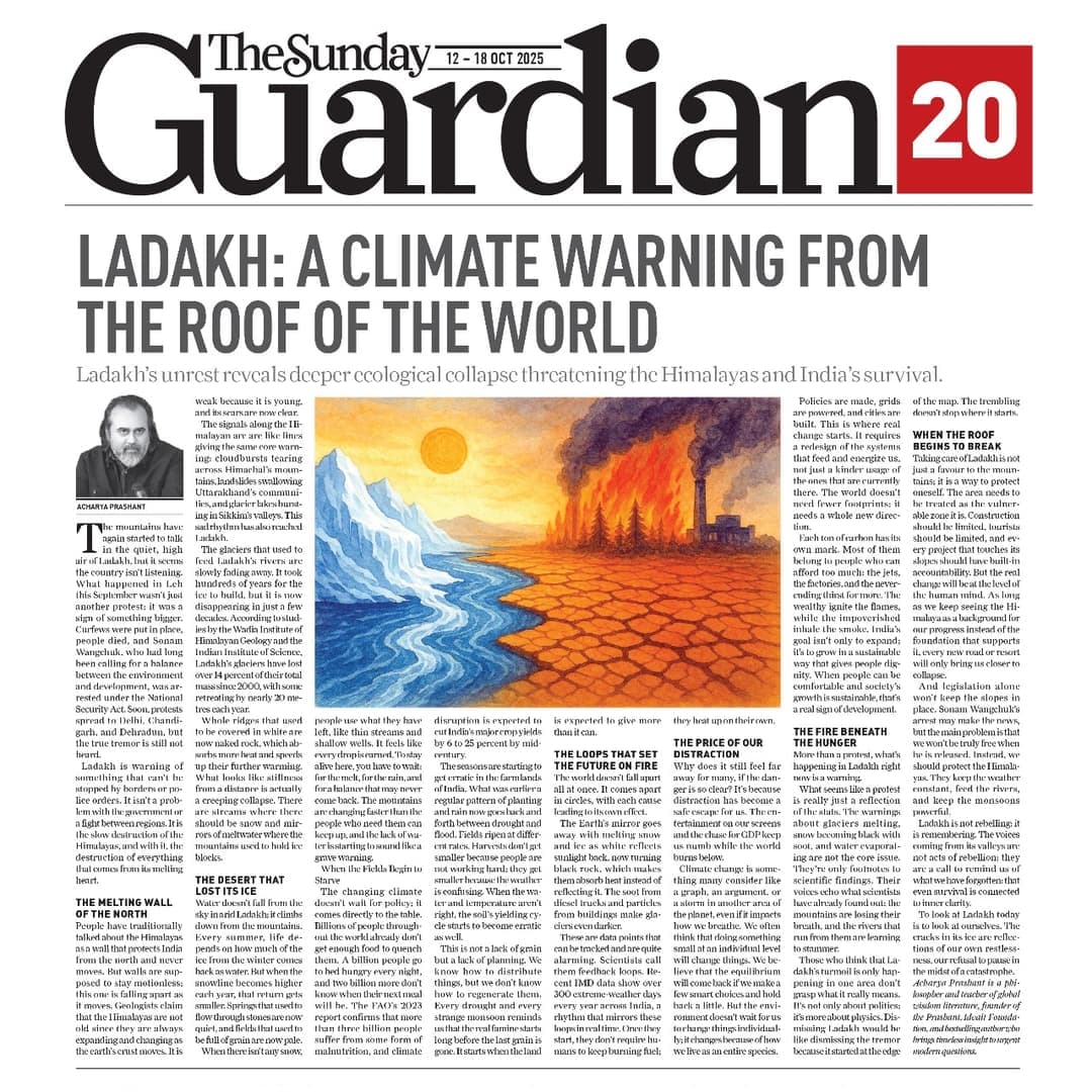 Ladakh: A Climate Warning from the Roof of the World