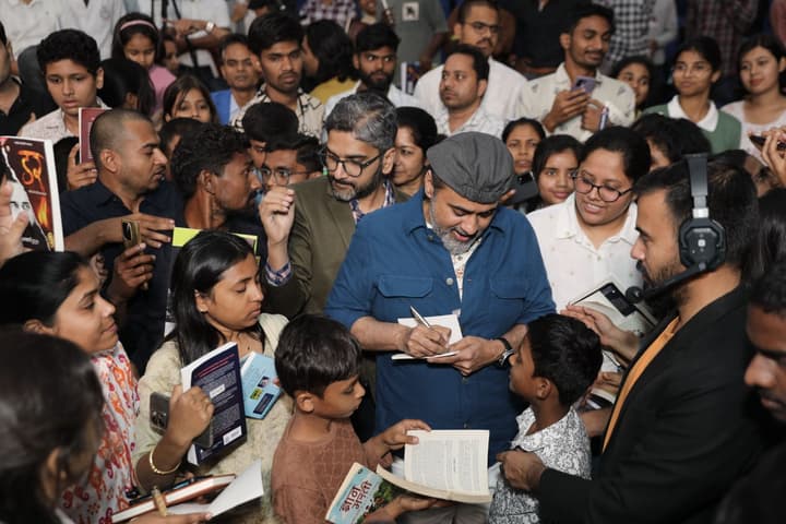 Book Signing at AIIMS Raipur