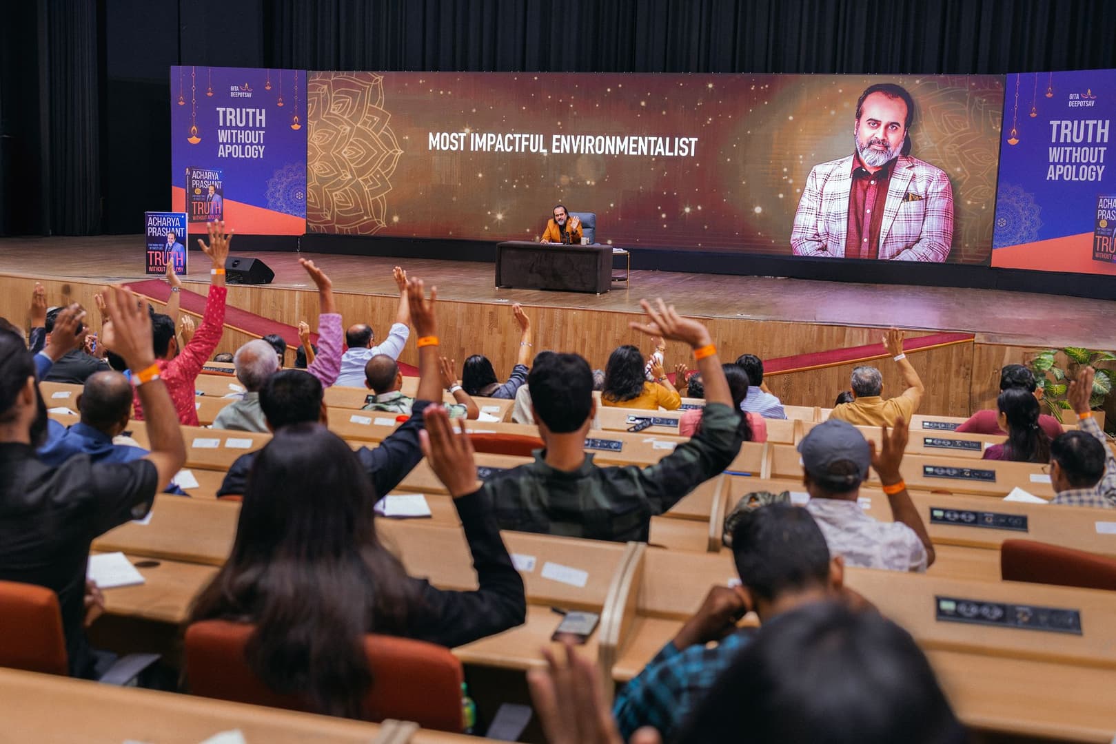 Gita Deepotsav 2025 at Gautam Buddha University
