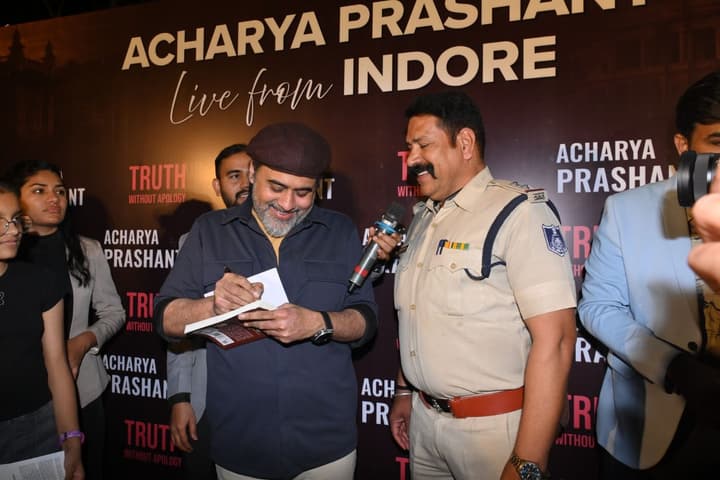 Book Signing at Live Session, Indore