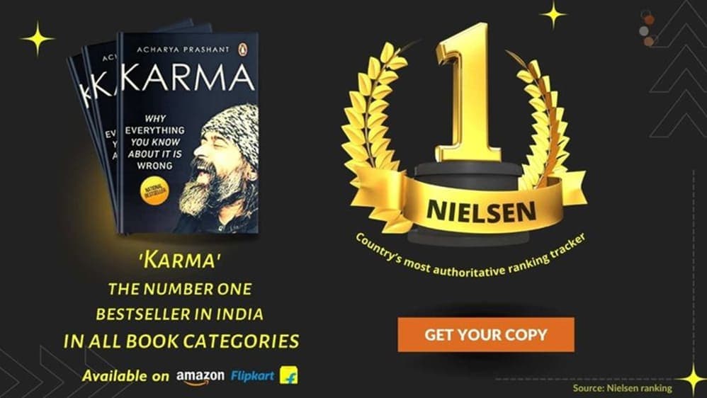 Karma became the Number One Bestseller in India in all book categories