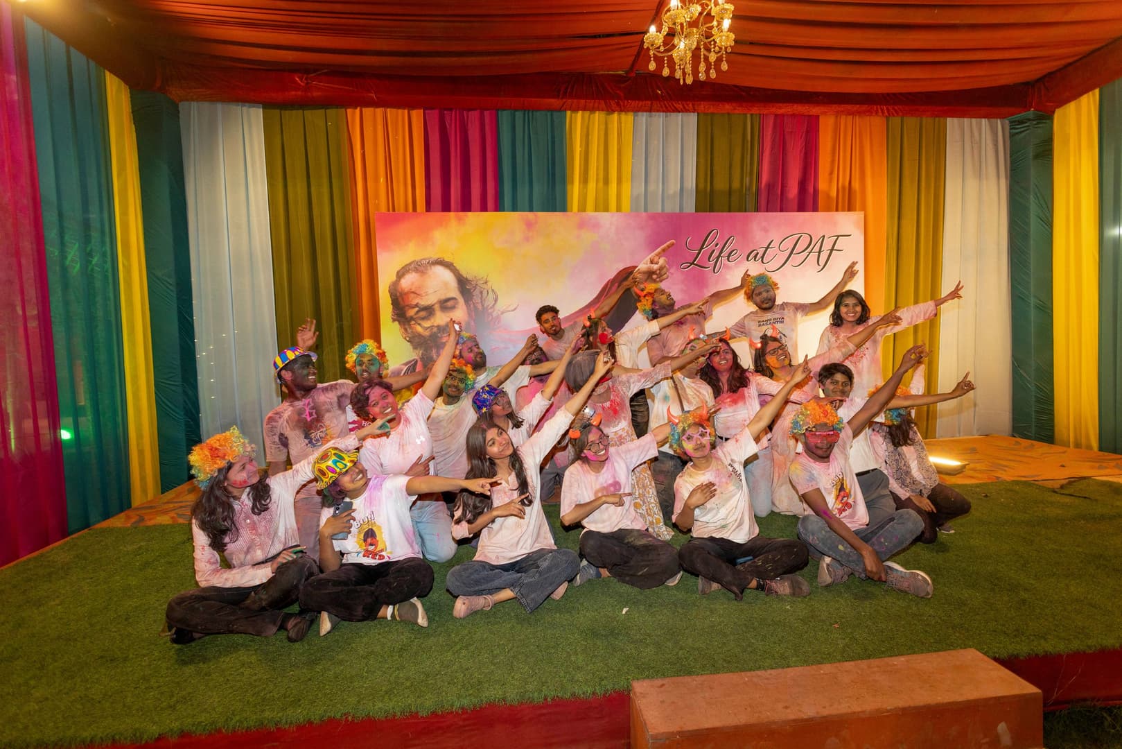 PAF Members at Holi Celebrations