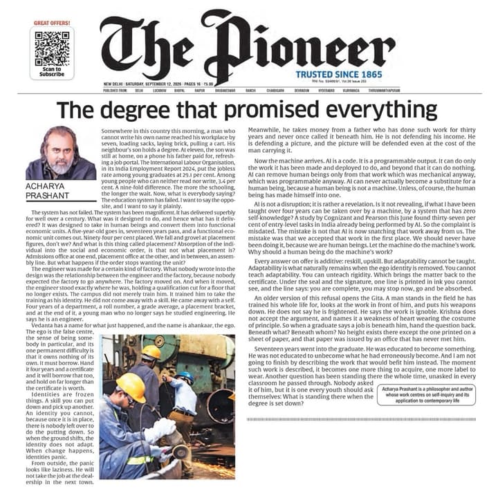 The Degree That Promised Everything