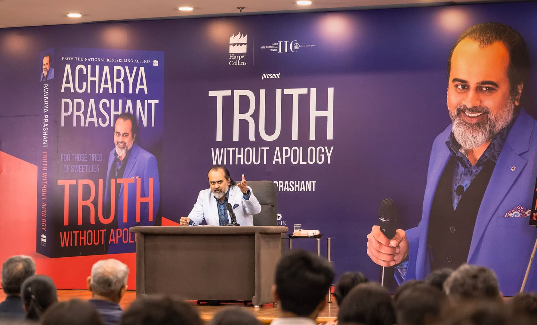 Truth Without Apology – Book Launch at India International Centre, Delhi