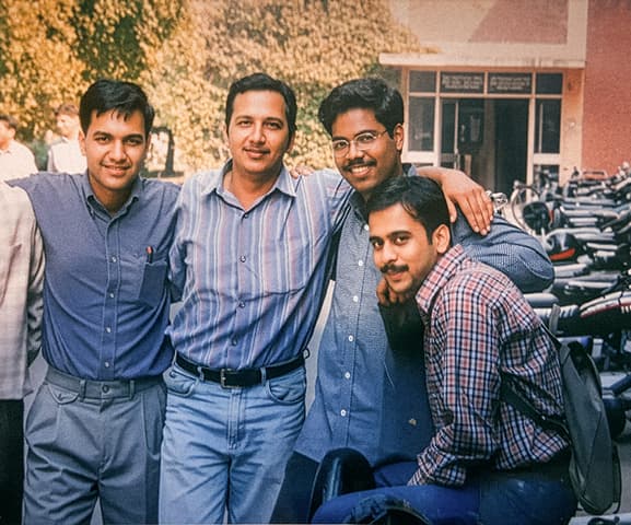 At the IIT Delhi Campus