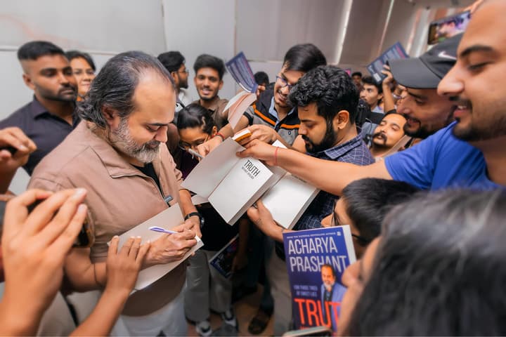 Book signing sessions across bookstores in India