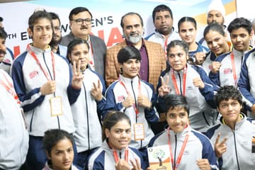 Acharya Prashant at All India Womens Boxing Championship