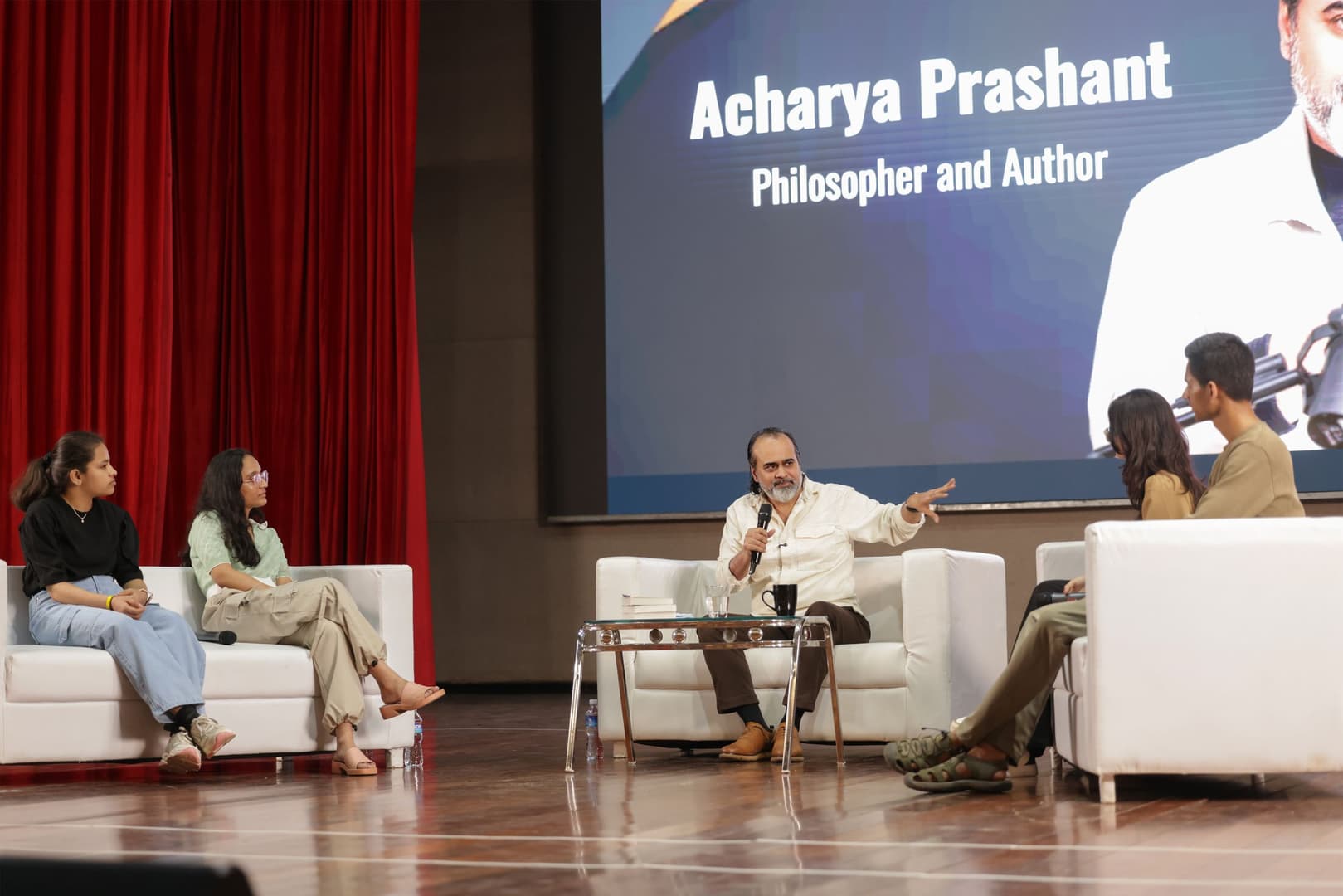 Acharya Prashant at IIT Bombay