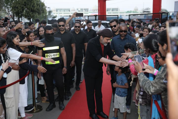 Meeting A Young Gita Student on Arrival, Raipur
