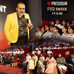 Acharya Prashant x Presidium at PVR Inox