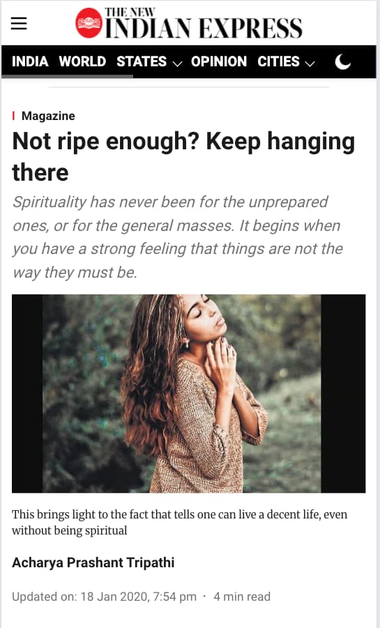 Not Ripe Enough? Keep Hanging There