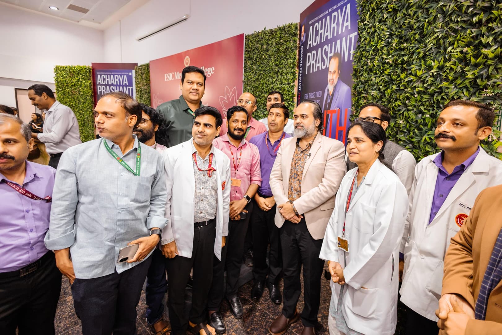 Acharya Prashant at ESIC Medical College