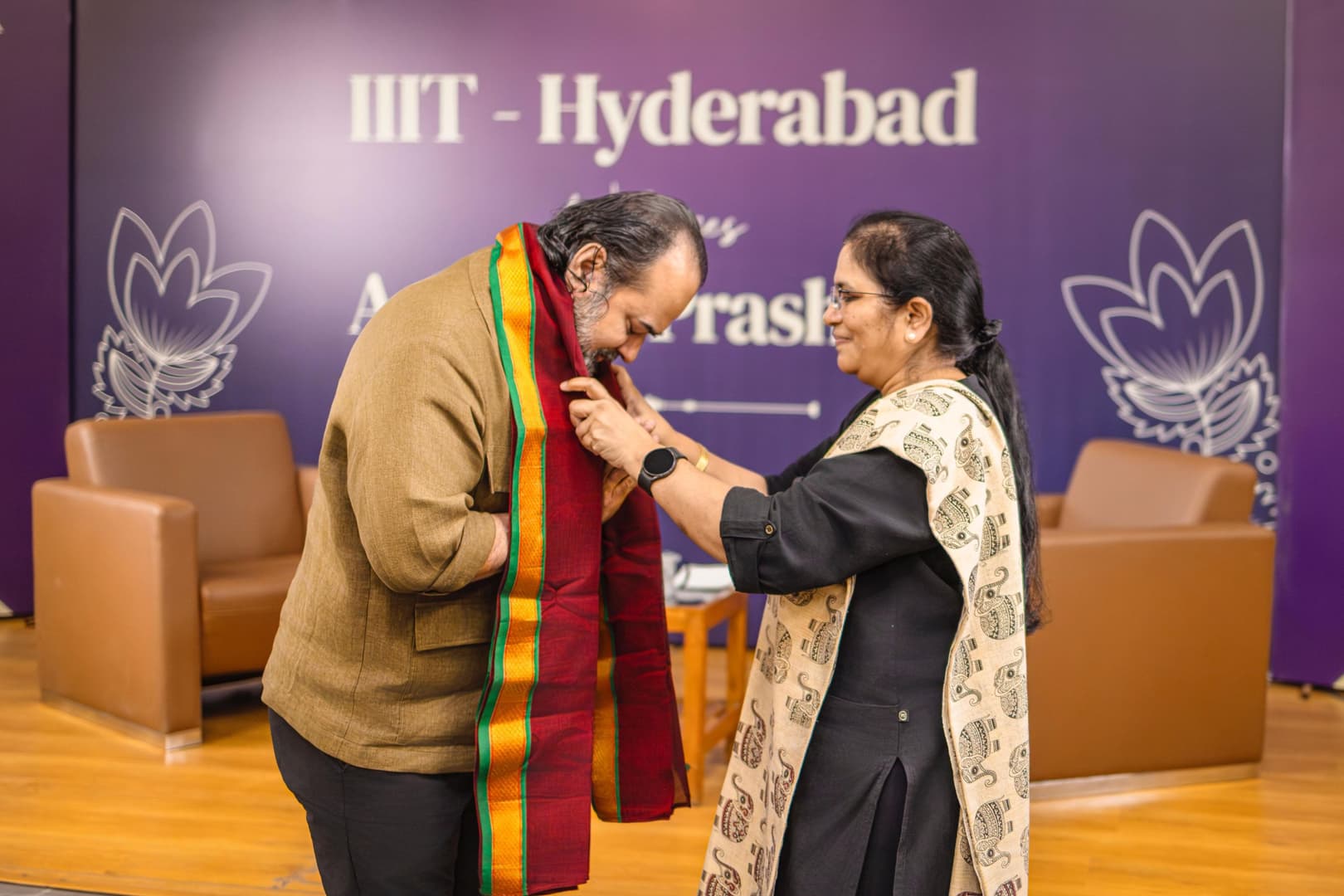 Acharya Prashant at IIIT Hyderabad