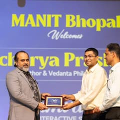 Acharya Prashant at MANIT, Bhopal