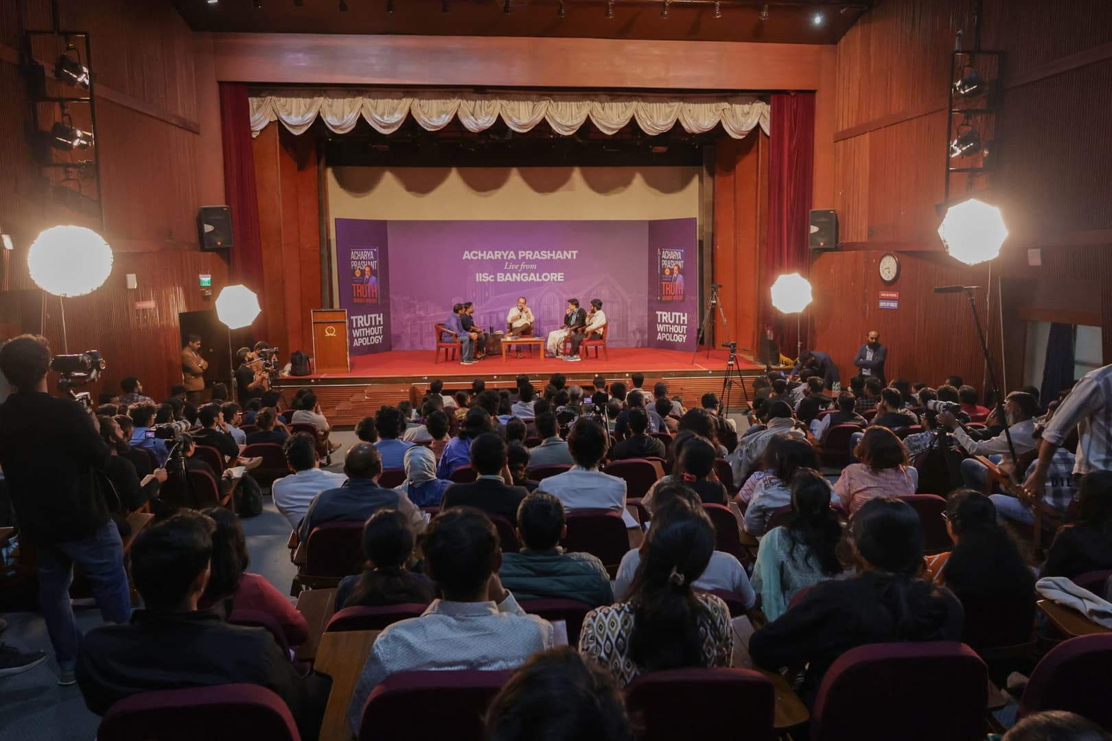 Acharya Prashant at IISc Bangalore