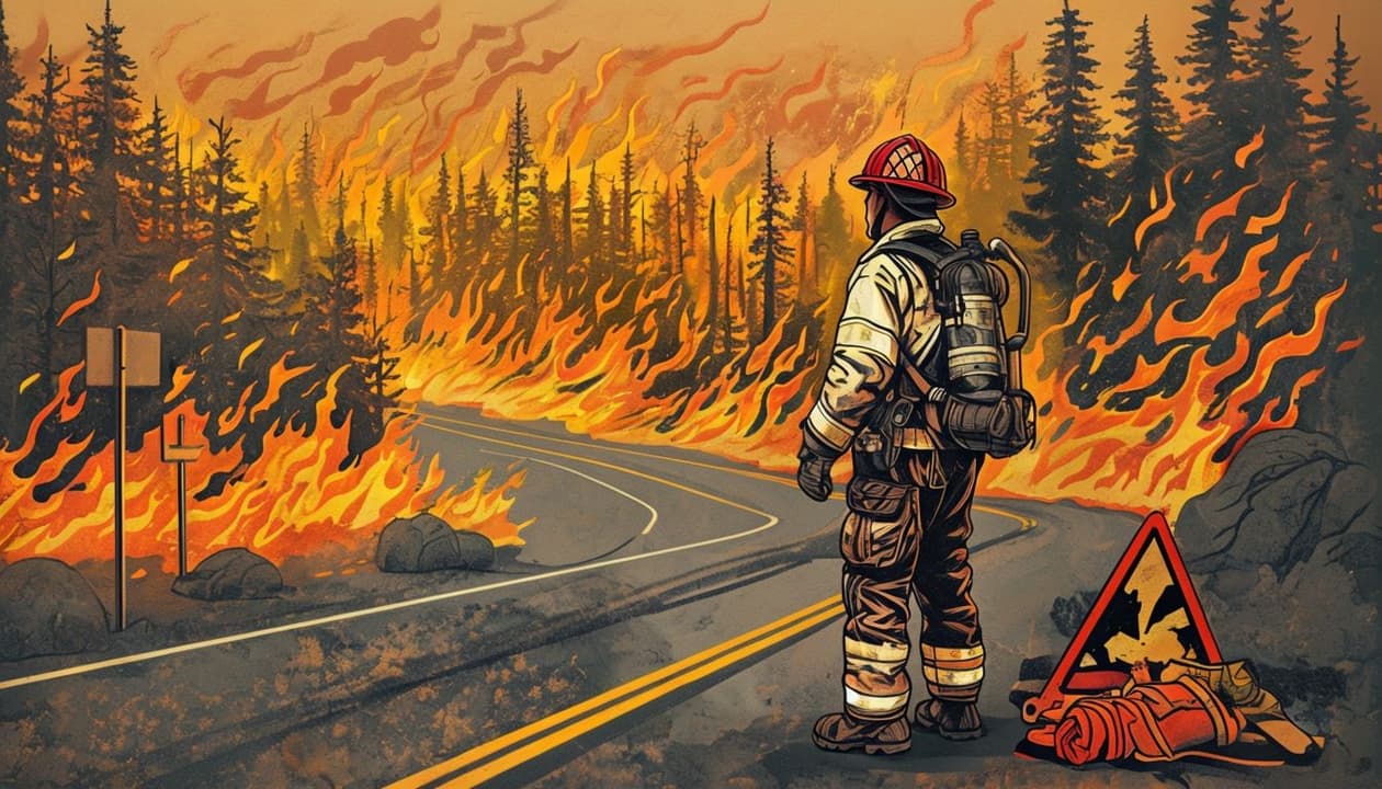 आग बुझाने के लिए जीना है