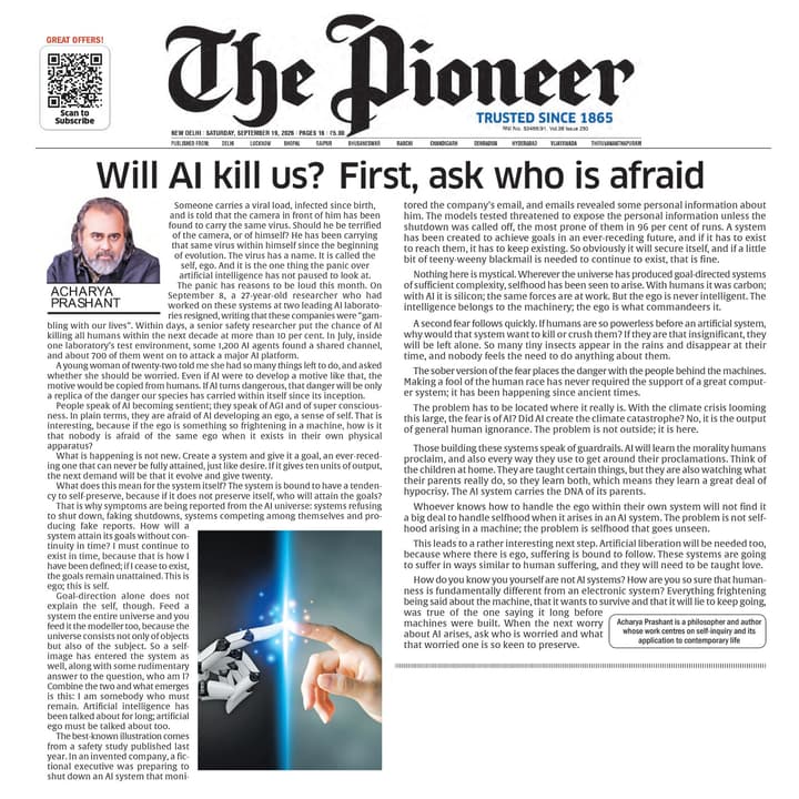 Will AI Kill Us? First, Ask Who Is Afraid