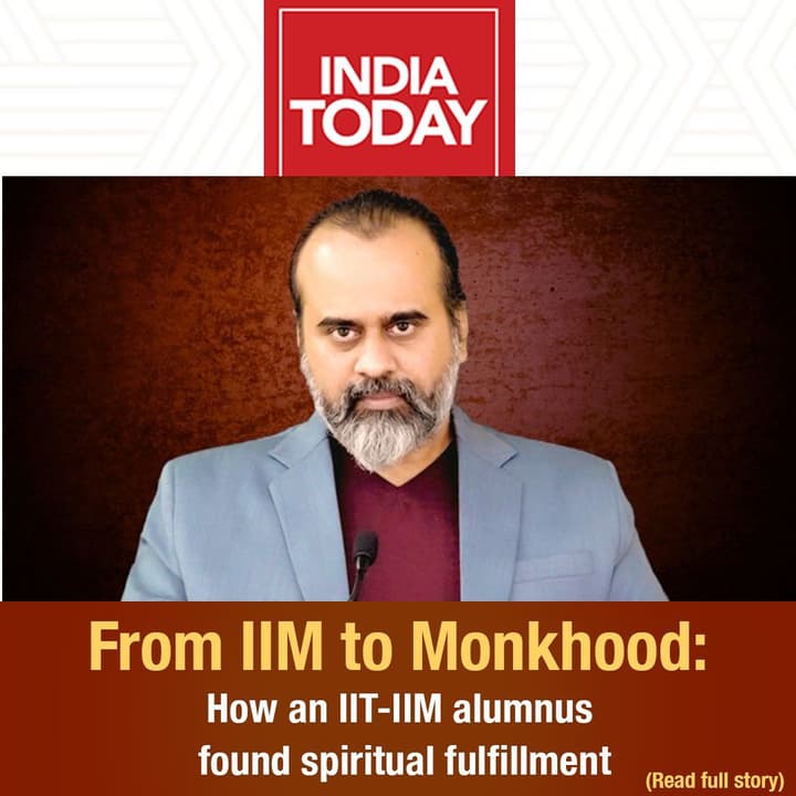 From IIM to Monkhood: How an IIT-IIM alumnus found spiritual fulfillment