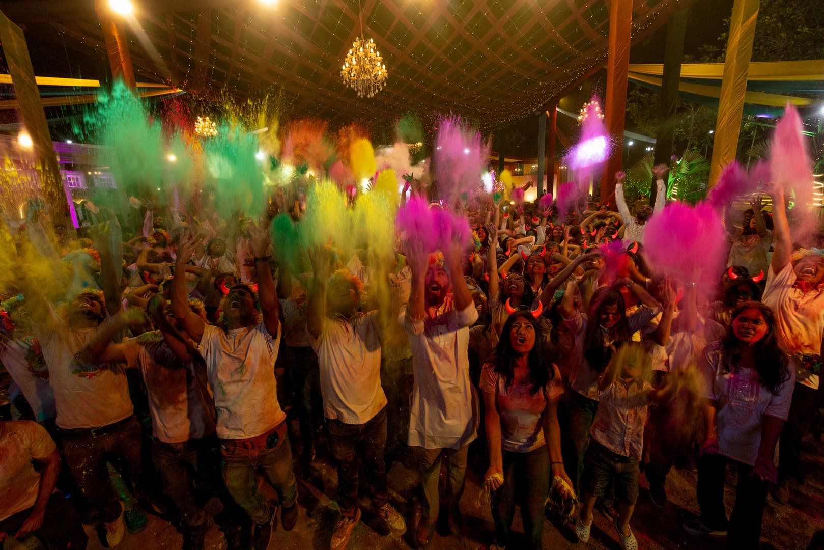 PAF Members at Holi Celebrations