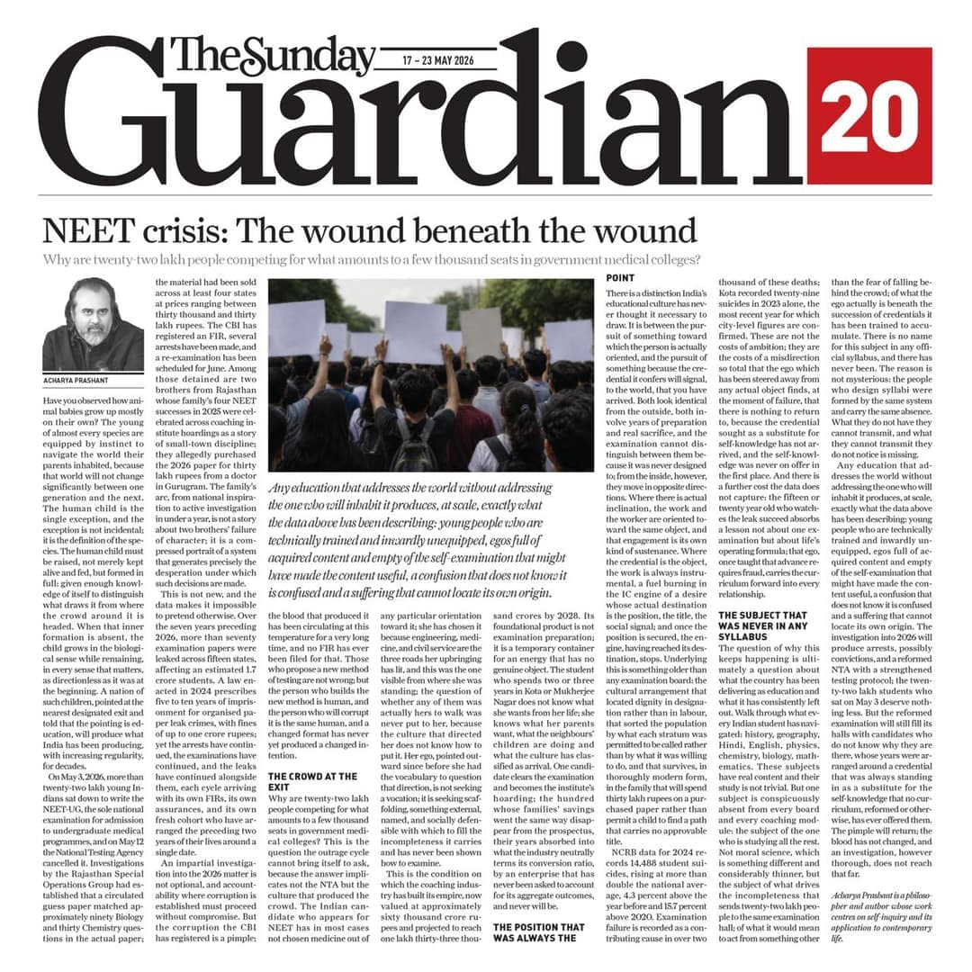 NEET crisis: The Wound Beneath The Wound