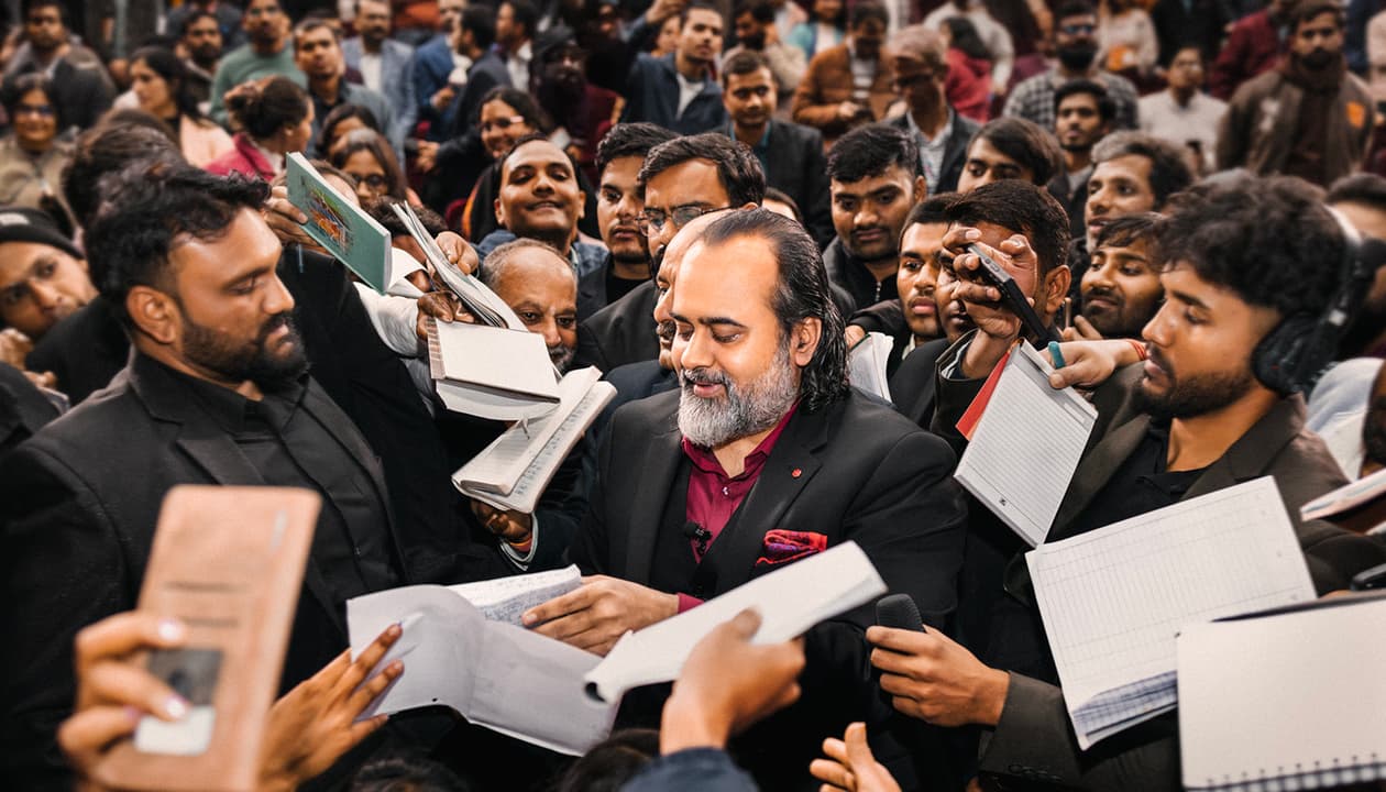 Is Acharya Prashant Building a Cult Around Himself?