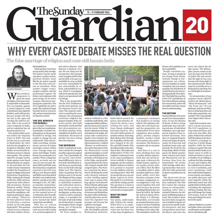 Why Every Caste Debate Misses the Real Question