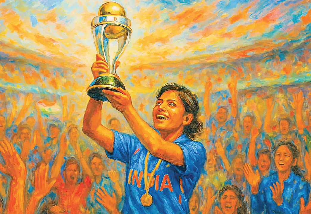 ट्रॉफी जीत ली, पर समाज को मज़ा सिर्फ़ निजी बातों में