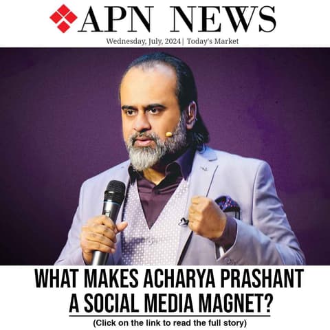 Acharya Prashant - The Spiritual Social Media Magnet with 50 Million Followers