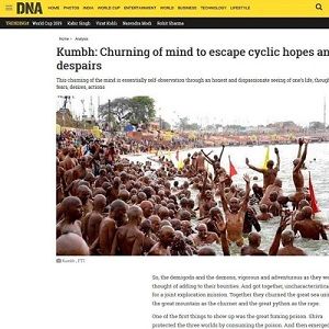 Kumbh: Churning of mind to escape cyclic hopes and despairs