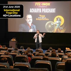 International Yoga Day Session at PVR