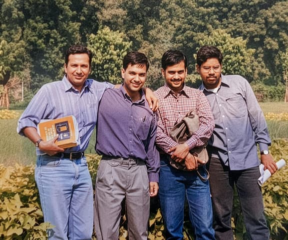 At the IIT Delhi Campus