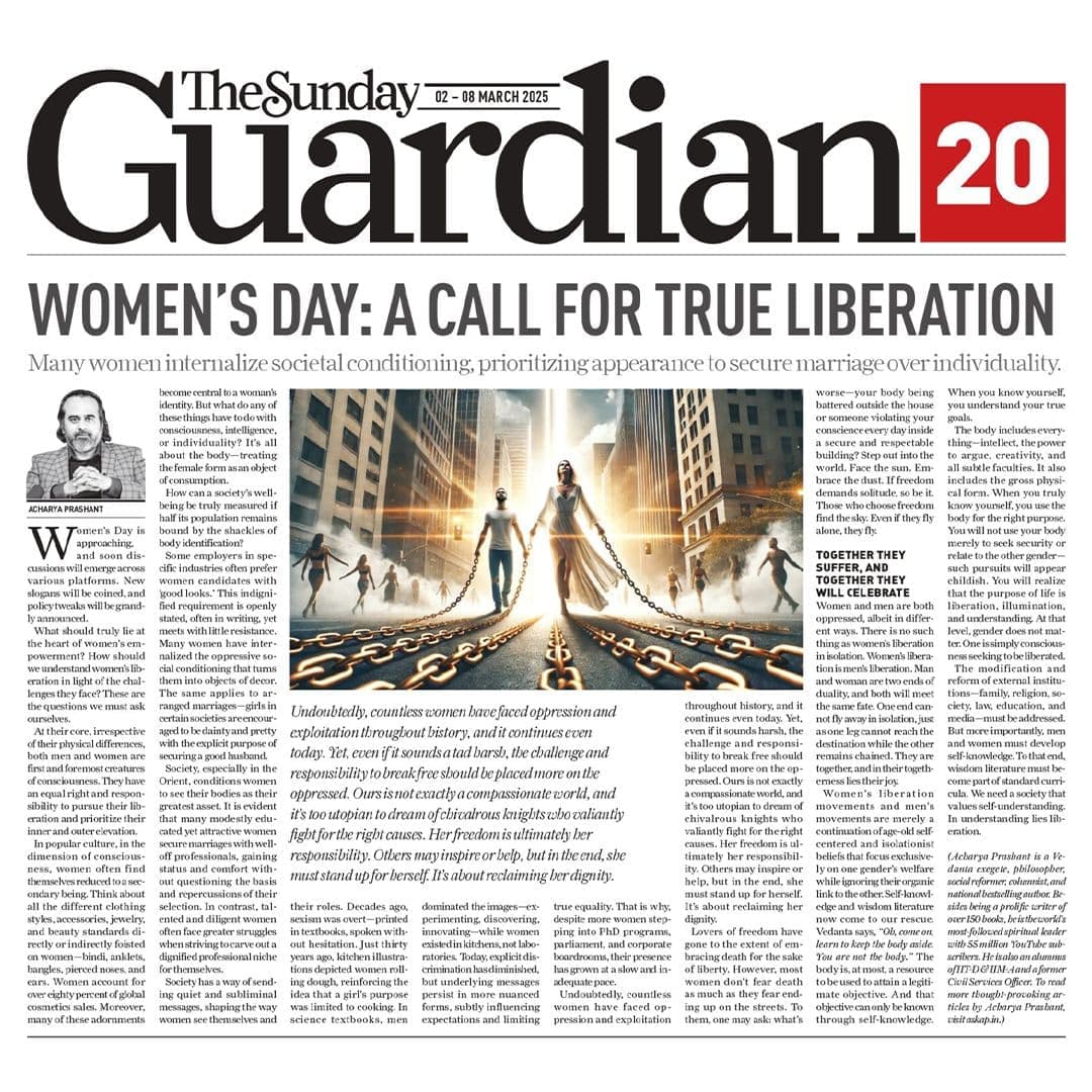 Women’s Day: A Call for True Liberation