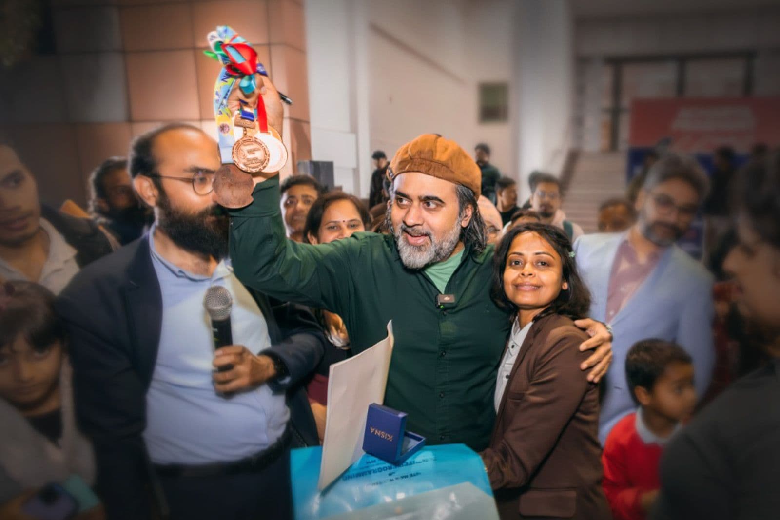 Book Signing after Bhagwad Gita Session, Bhubaneshwar