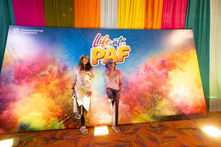 PAF Members at Holi Celebrations