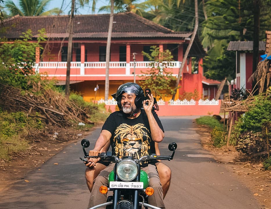 On the way to one of the wisdom camps