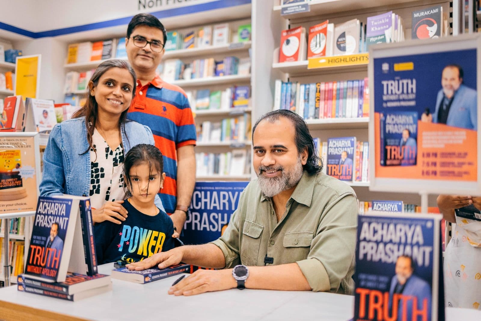 Truth Without Apology — Book-Signing at Crossword