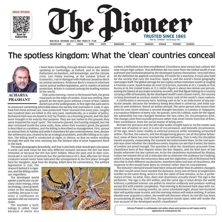 The Spotless Kingdom: What the ‘Clean’ Countries Conceal