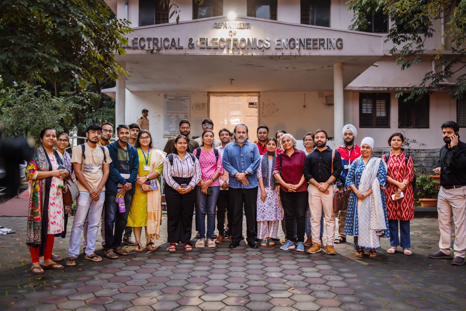 At Jawaharlal Nehru Technological University Hyderabad
