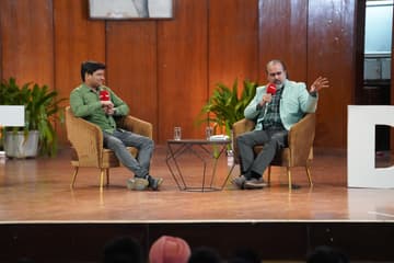 NDTV interviews Acharya Prashant at IIT Delhi