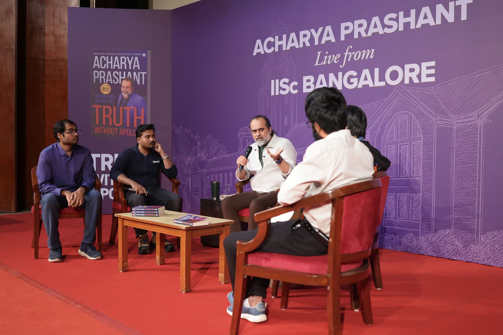 Acharya Prashant at IISc Bangalore