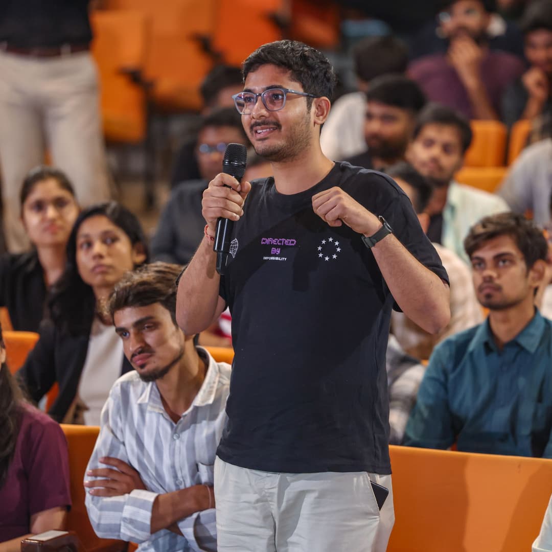 Acharya Prashant at IIT Delhi
