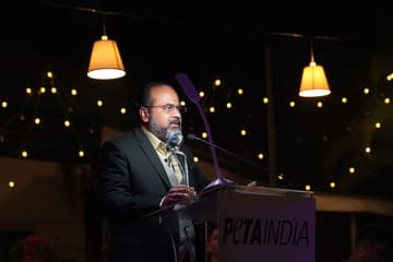 Acharya Prashant - Most Influential Vegan Award by PETA