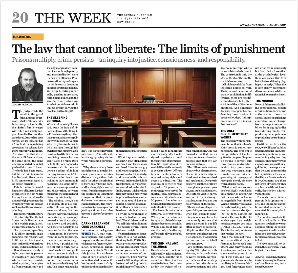 The Law That Cannot Liberate: The Limits of Punishment
