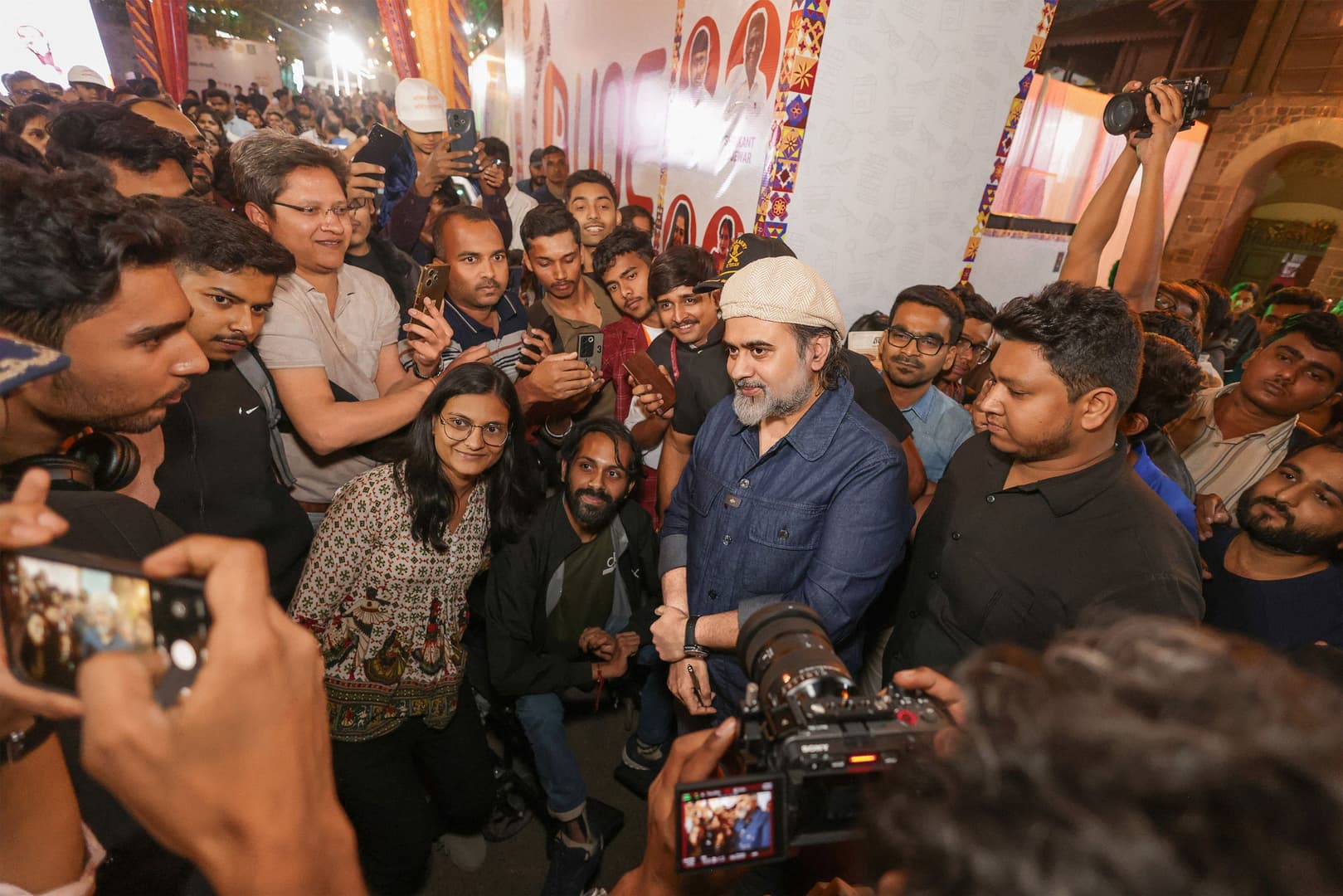 Book Signing at the Pune Lit Fest, Fergusson College, Pune
