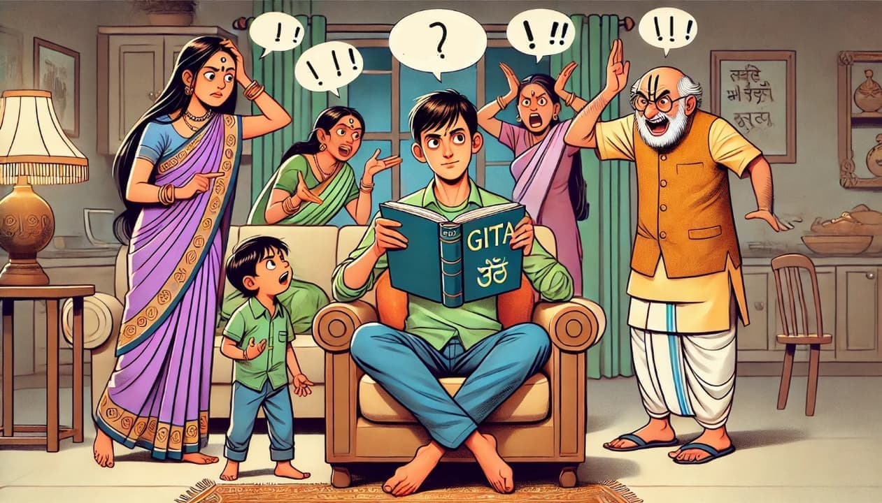 क्या अध्यात्म परिवार को तोड़ता है?