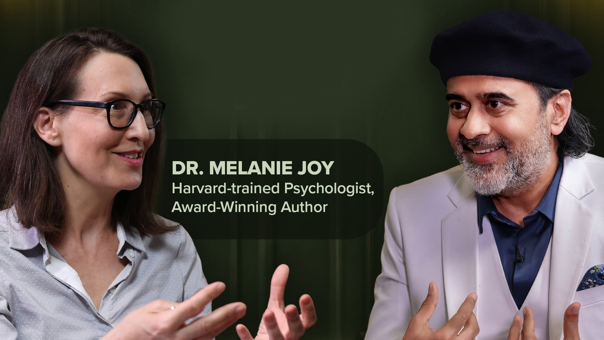 Acharya Prashant in dialogue with Dr Melanie Joy