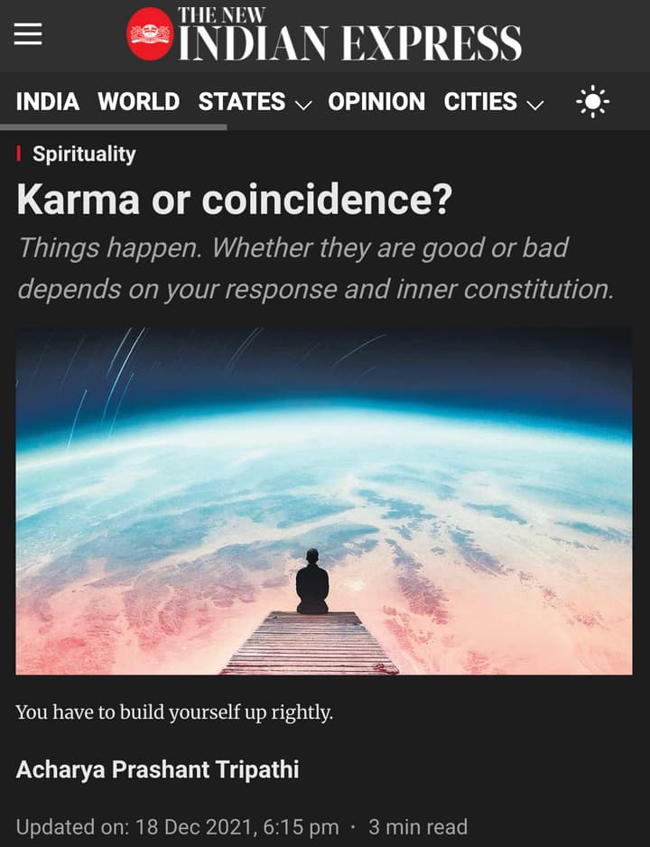 Karma or Coincidence? 