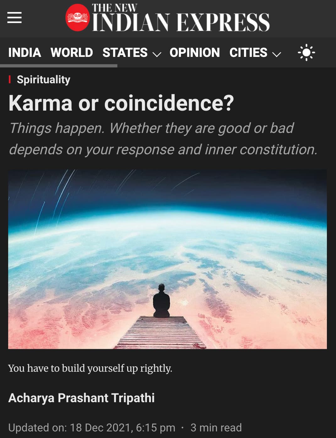Karma or Coincidence? 