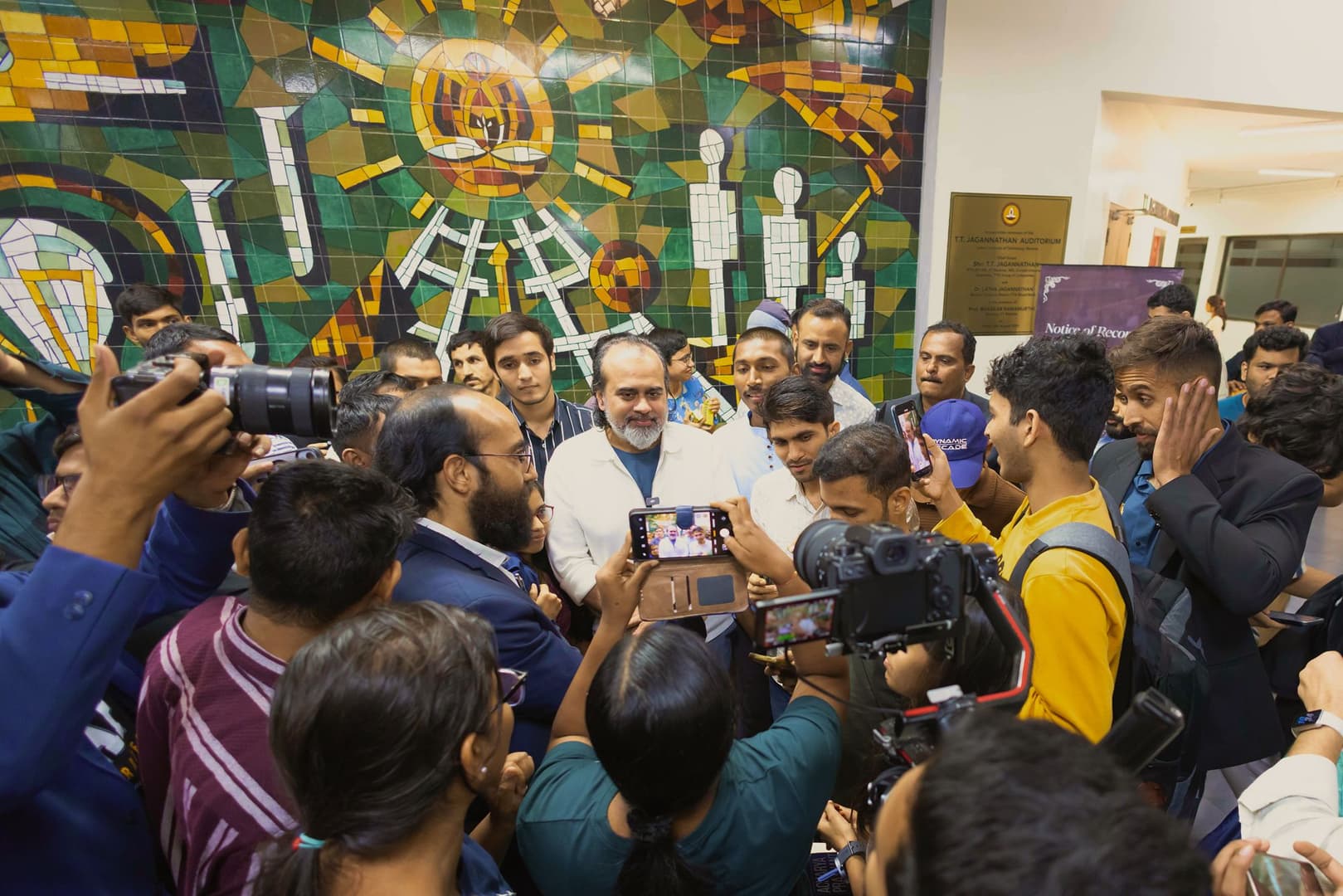 Acharya Prashant at IIT Madras