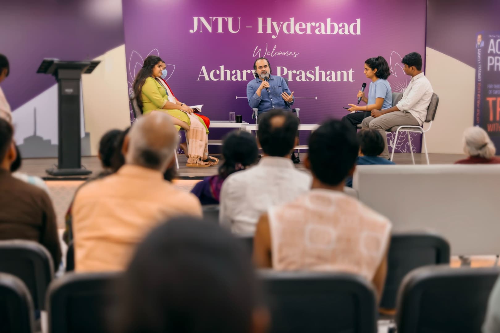 At Jawaharlal Nehru Technological University Hyderabad